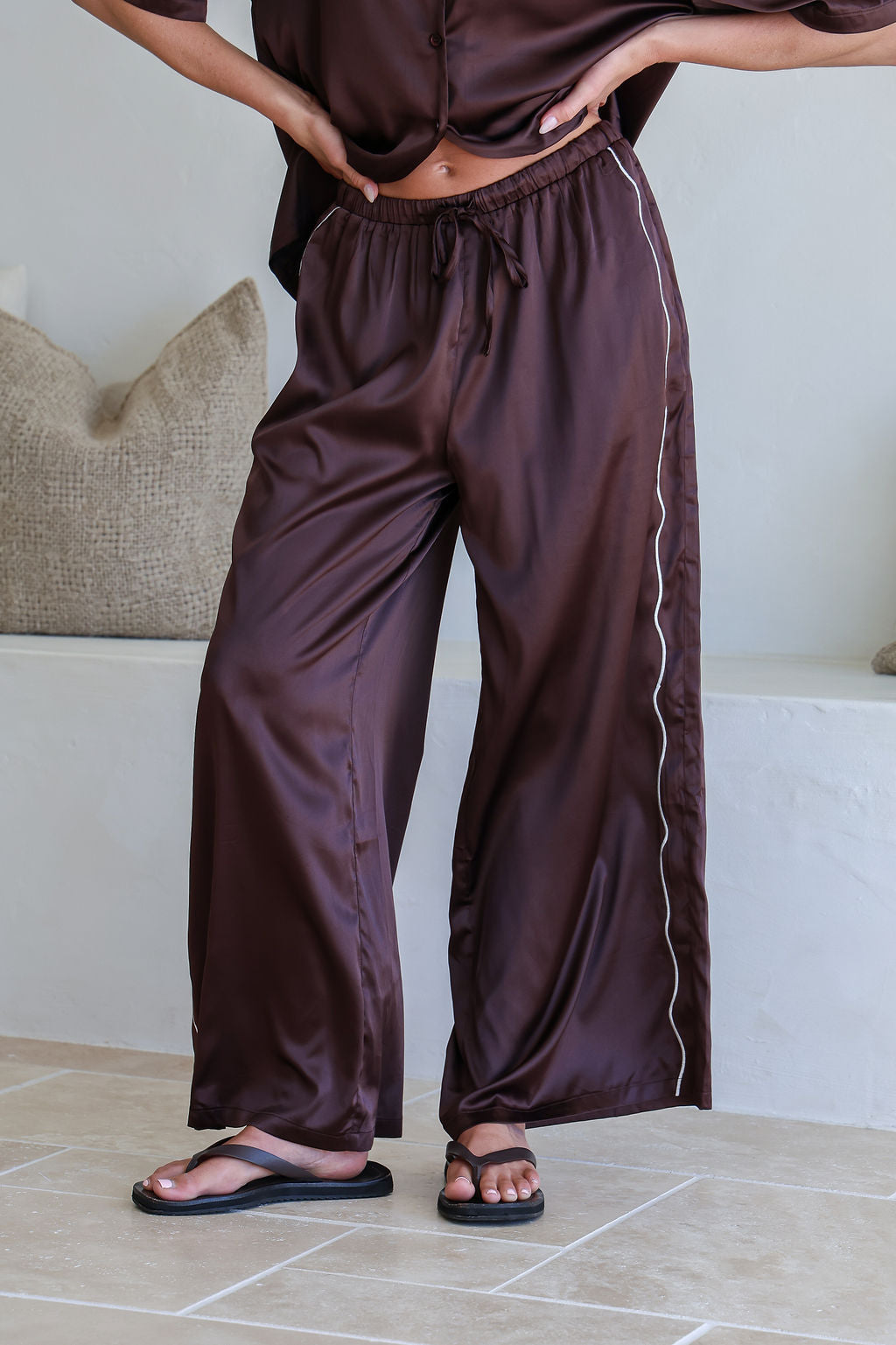 Kara Pant - Chocolate